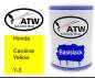 Preview: Honda, Caroline Yellow, Y-3: 500ml Lackdose, von ATW Autoteile West.